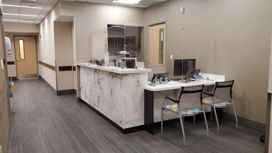 medex surgical center front desk